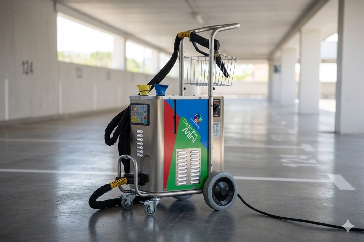 Machine de lavage vapeur CleanBox Mini